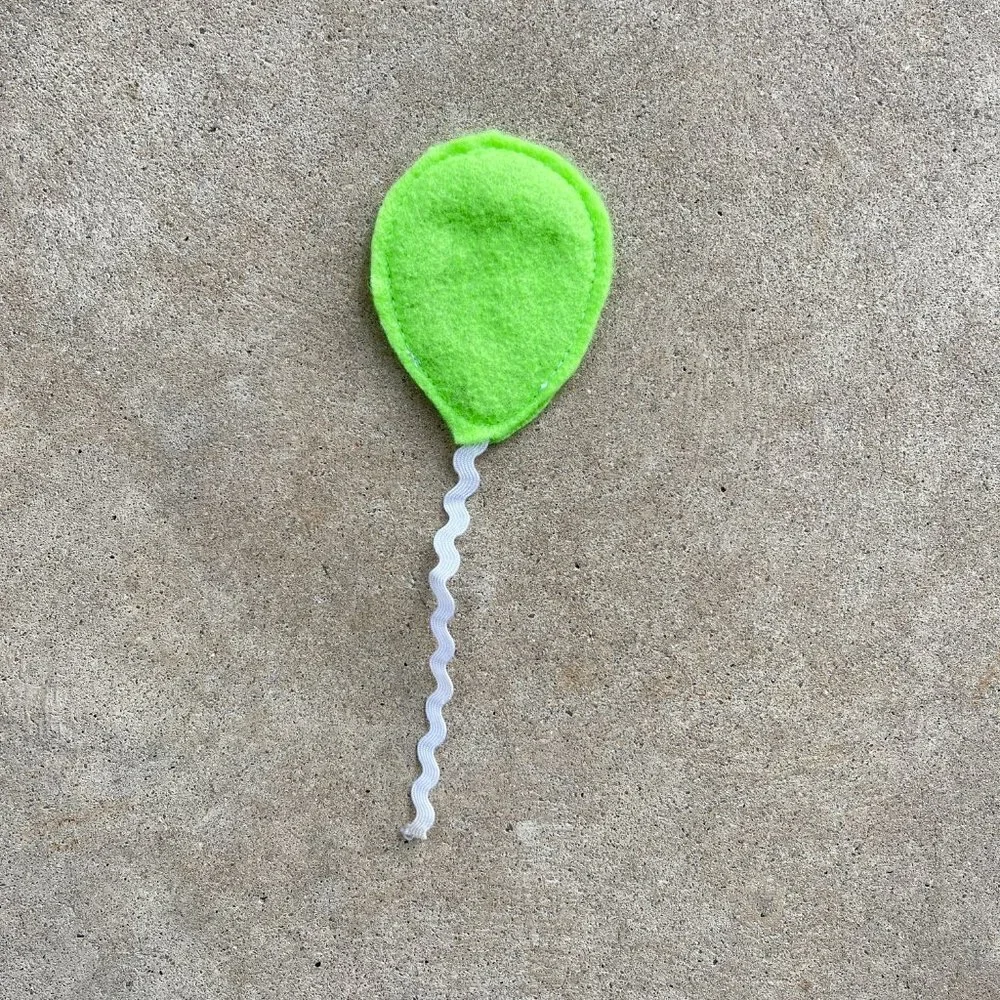 Felt Balloon Cat Toy with Catnip